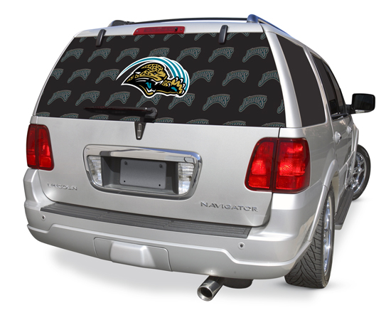 Jacksonville Jaguars Rear Window Decal – Custom Vinyl Graphics