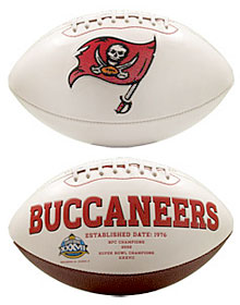 Tampa Bay Buccaneers Football Full Size Embroidered Signature Series