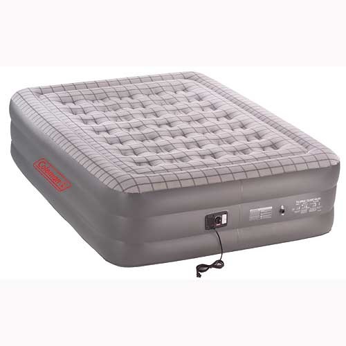 Coleman soft plush top inflated quickbed best sale