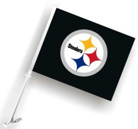 Pittsburgh Steelers NFL Car Flag: Global Trucker - 12 Volt Items