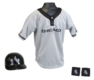 Chicago White Sox MLB Youth Helmet and Jersey Sets