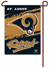 St. Louis Rams Flags - St. Louis Rams Garden Flags - St. Louis Rams 11' x  15' NFL Garden Flag