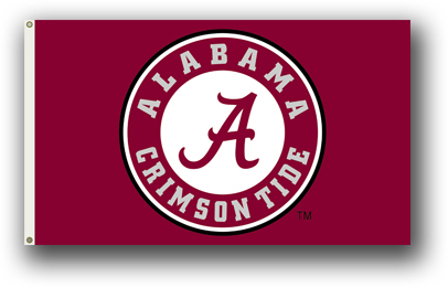 Alabama Crimson Tide Flag - Deluxe 3' X 5'