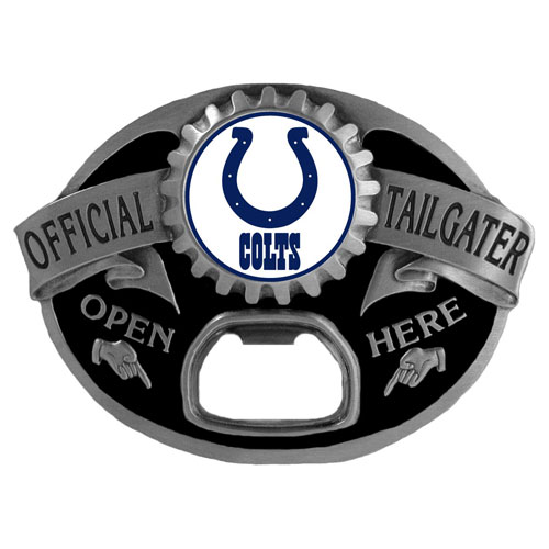 Indianapolis Colts NFL Bottle Opener Tailgater Belt Buckle: Global