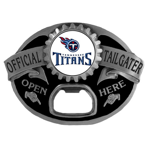 Tennessee Titans NFL Bottle Opener Tailgater Belt Buckle: Global