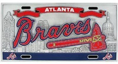 Braves Vehicle Tag