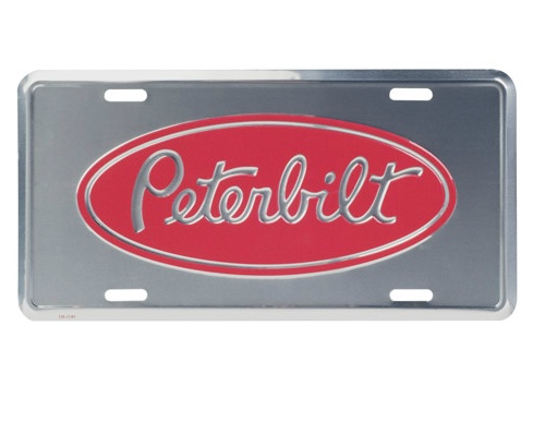 Peterbilt Logo License Plate Frame