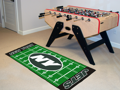 NFL New York Jets Football Field Runner