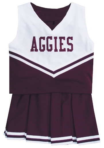 Gen2 Girls' Texas A&M Aggies Maroon Cheer Dress