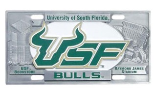 USF Bulls License Plate Frame